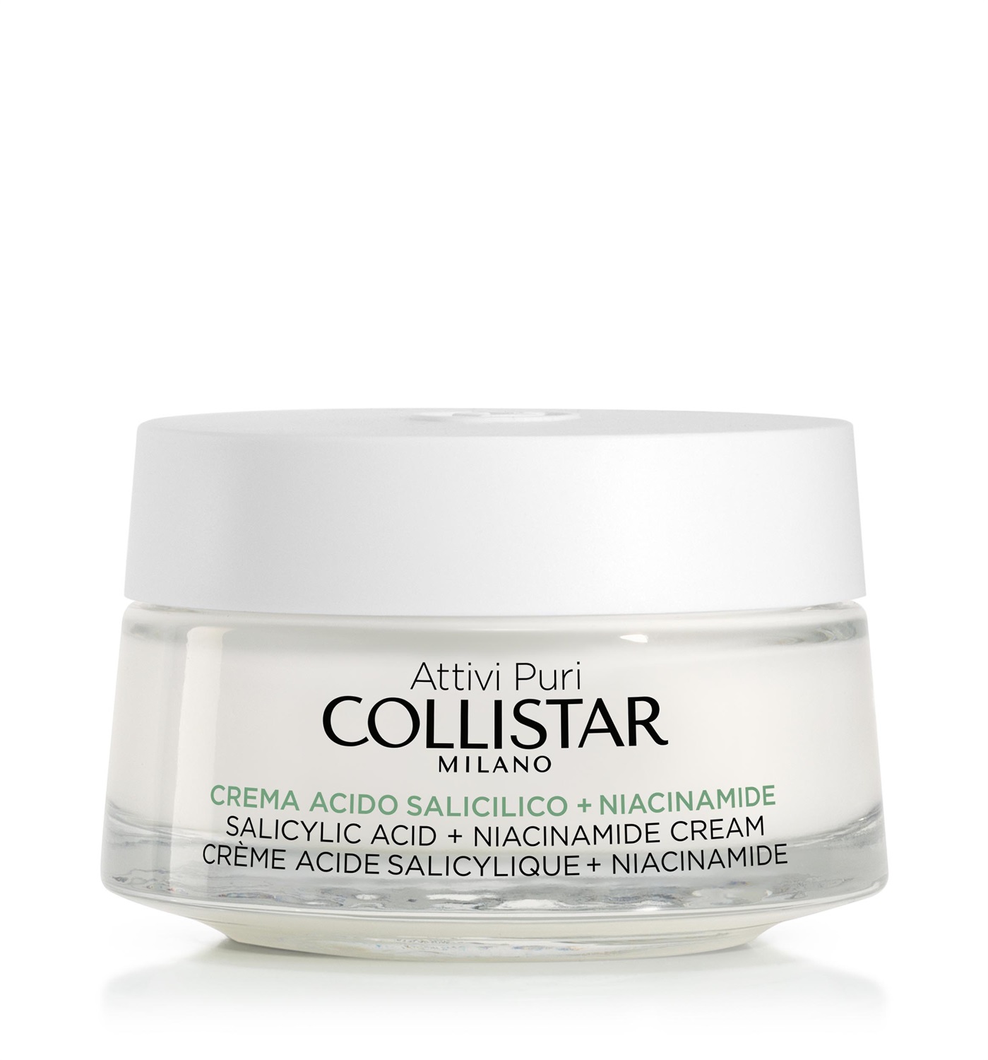 Collistar Crema Acido Salicilico Niacinamide 50 ml - Anti-imperfezioni, Seboequilibrante, Purificante
