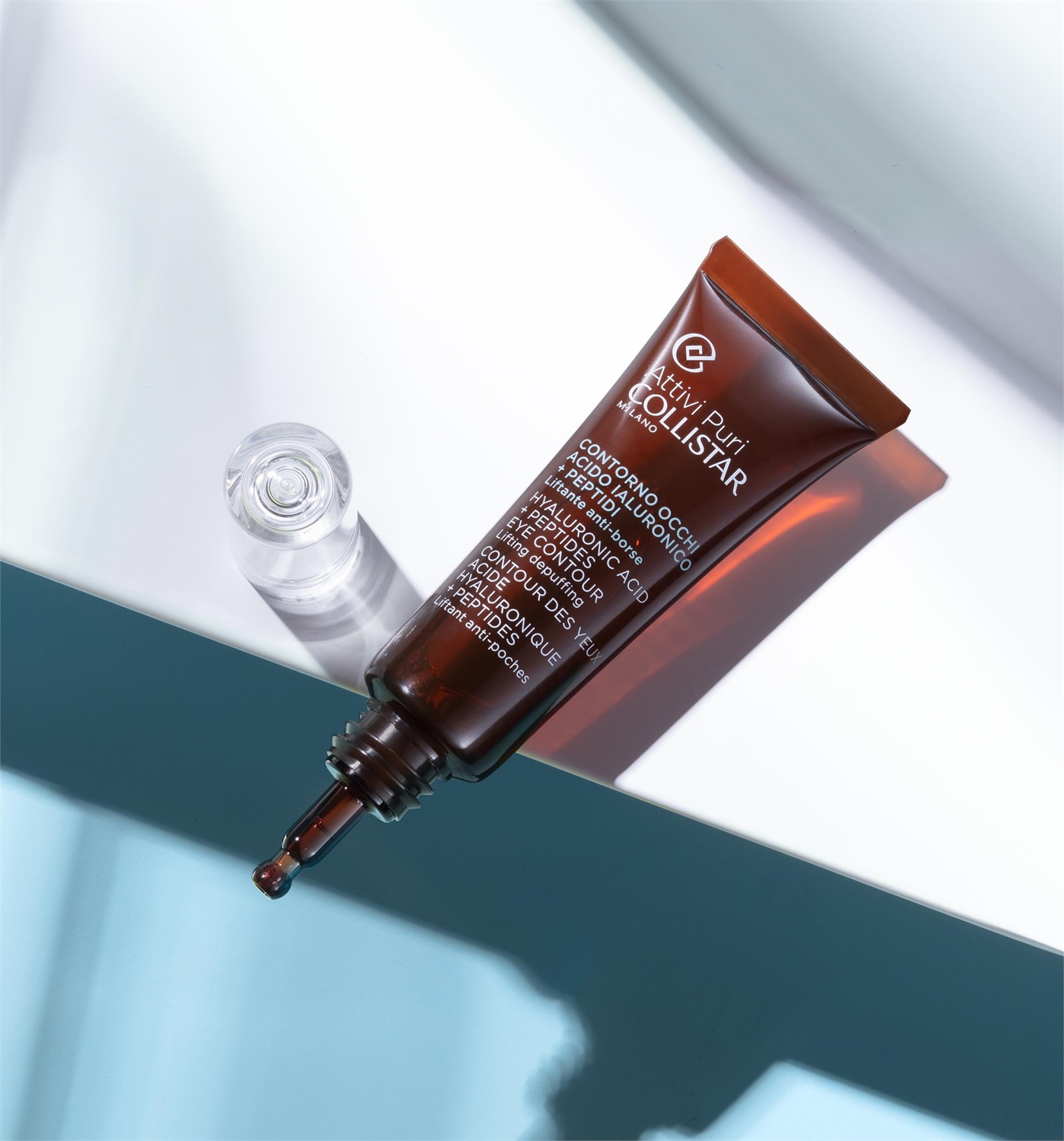 Collistar Contorno Occhi Siero-Gel con Acido Ialuronico e Peptidi - Effetto Liftante e Idratante 15 ml