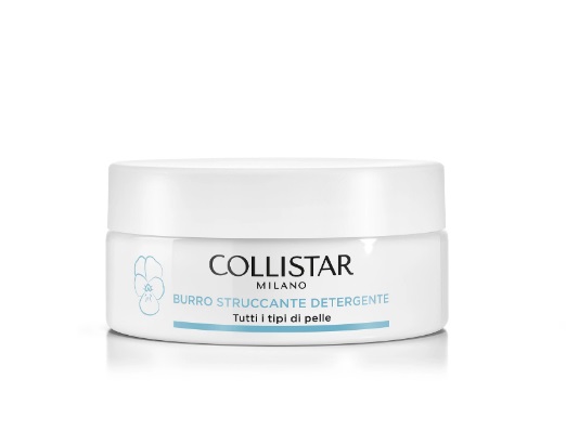 Collistar Burro Struccante Detergente 100ml - Scioglie Trucco Resistente e Protezione Solare, Texture Waterless