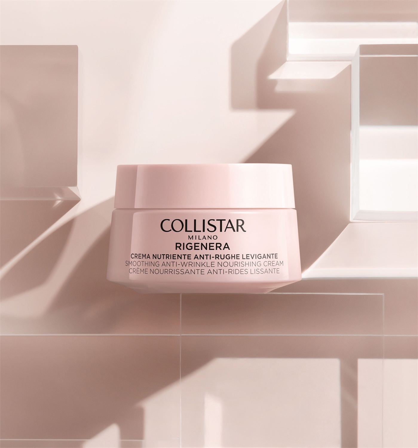 Collistar Rigenera Crema Nutriente Anti-Rughe Levigante 50ml - Texture Ricca e Fondente, Adatta per Pelli Secche