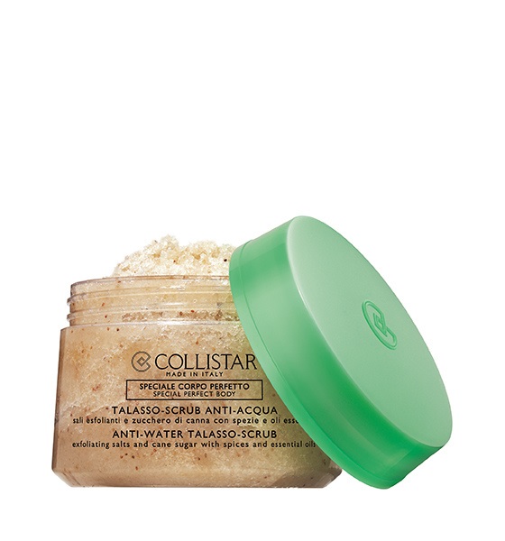 Collistar Talasso-Scrub Anti-Acqua 700 g - Sali Esfolianti, Zucchero di Canna, Oli Essenziali e Spezie per un Trattamento Esfoliante e Idratante