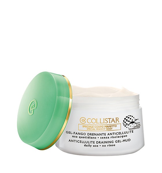 Collistar Gel-Fango Drenante Anticellulite 400 ml con Slim-Drone® Technology, Uso Quotidiano e Senza Risciacquo