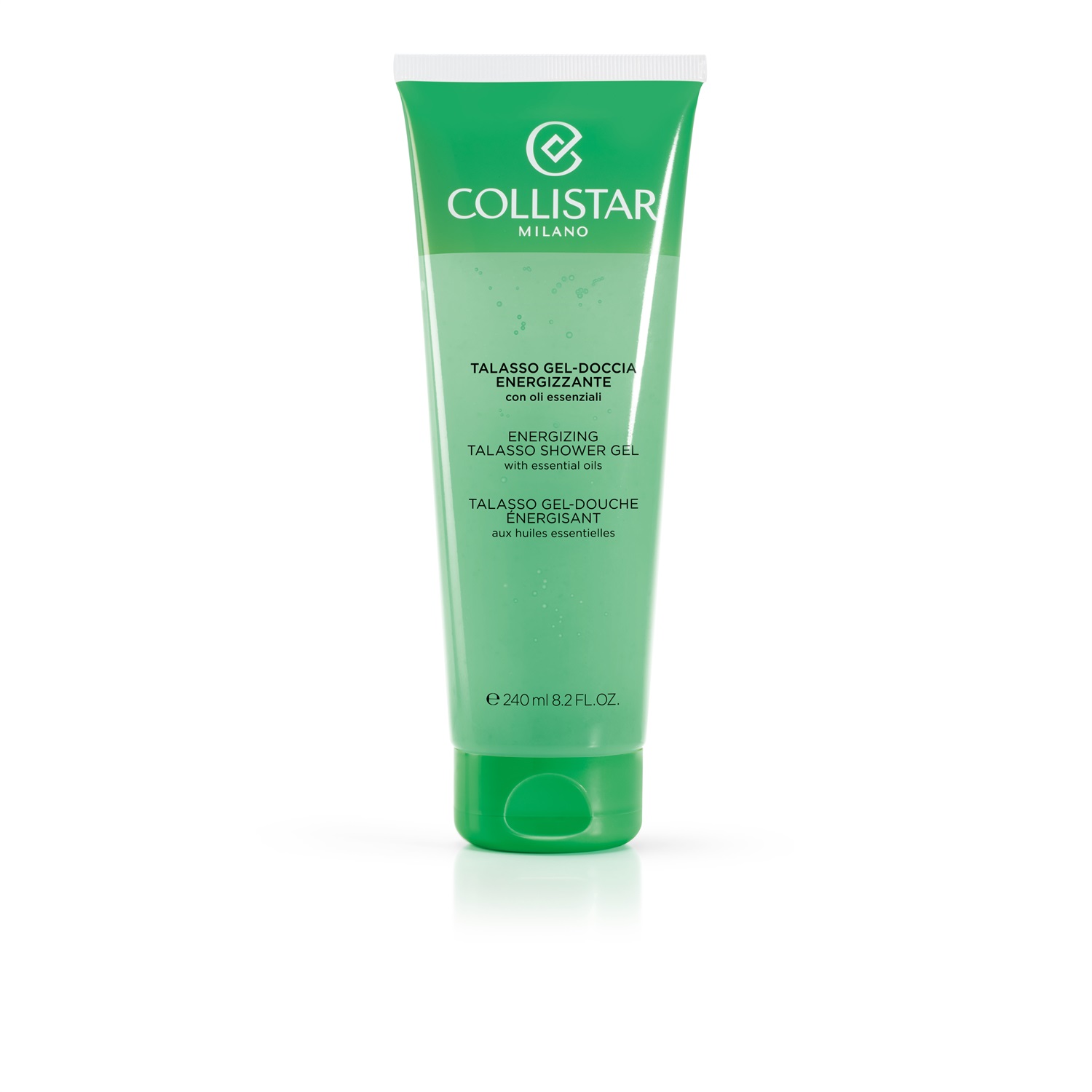 Collistar Talasso Gel-Doccia Energizzante 240ml con Oli Essenziali Nutrienti e Stimolanti