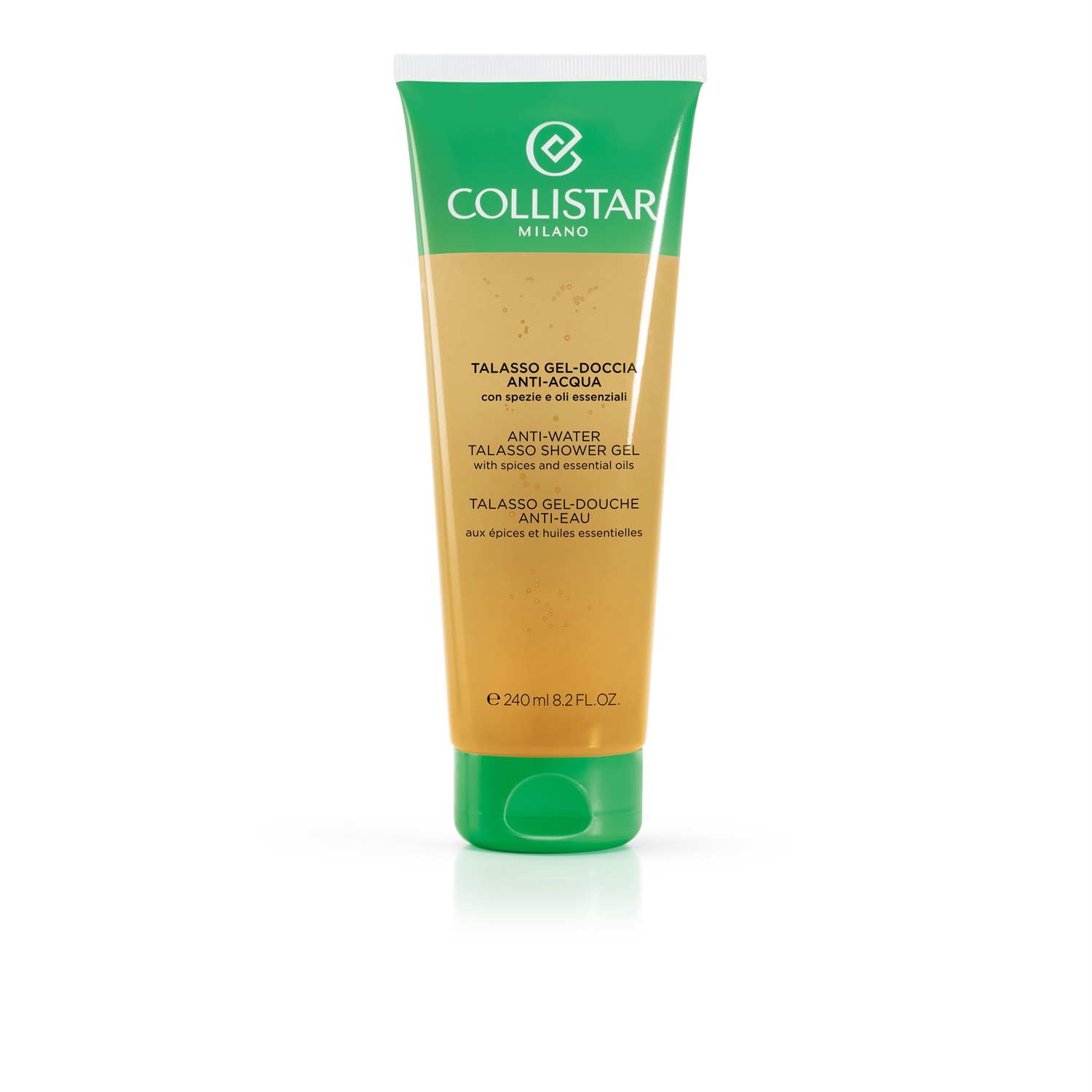 Collistar Talasso Gel Doccia Anti-acqua 240ml - Gel doccia per corpo, con estratti naturali e oli essenziali, effetto sauna