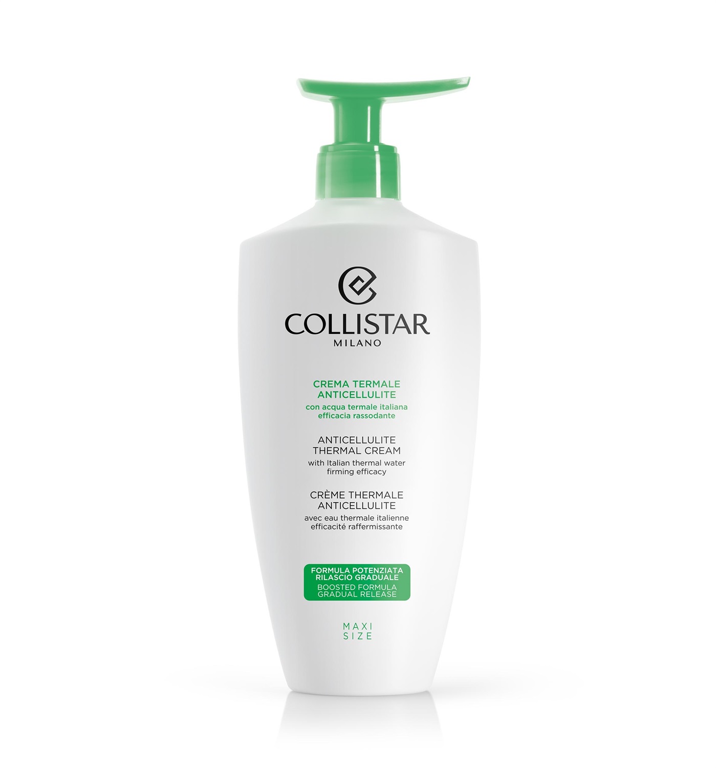 Collistar Crema Termale Anticellulite 400ml - Rassodante con Acqua Termale Italiana e Estratti Naturali
