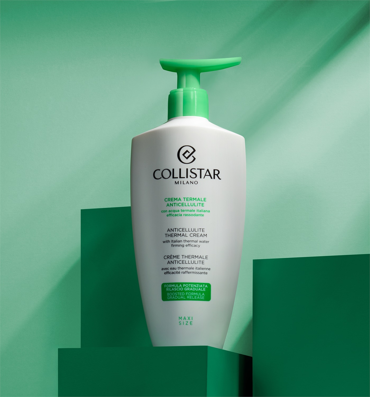 Collistar Crema Termale Anticellulite 400ml - Rassodante con Acqua Termale Italiana e Estratti Naturali