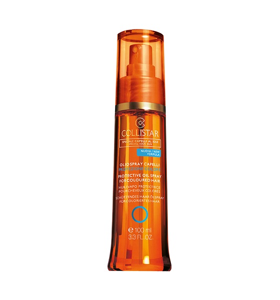 Collistar Olio Spray Capelli Protezione Colore 100 ml - Protezione dai raggi solari per capelli trattati e colorati, non unge e conferisce lucentezza