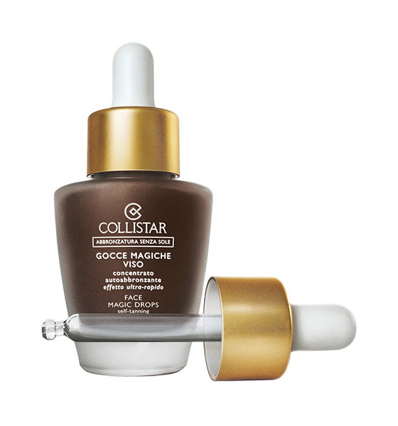 Collistar Gocce Magiche Viso Concentrato Autoabbronzante 30 ml - Effetto Ultra-Rapido per un'Abbronzatura Intensa e Luminosa