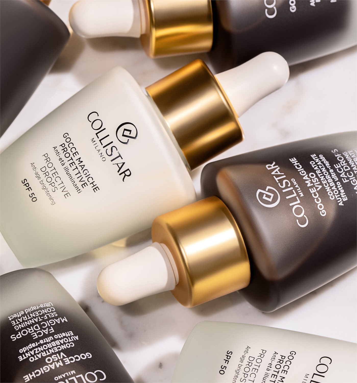 Collistar Gocce Magiche Viso - Concentrato Autoabbronzante Ultra-Rapido 50 ml