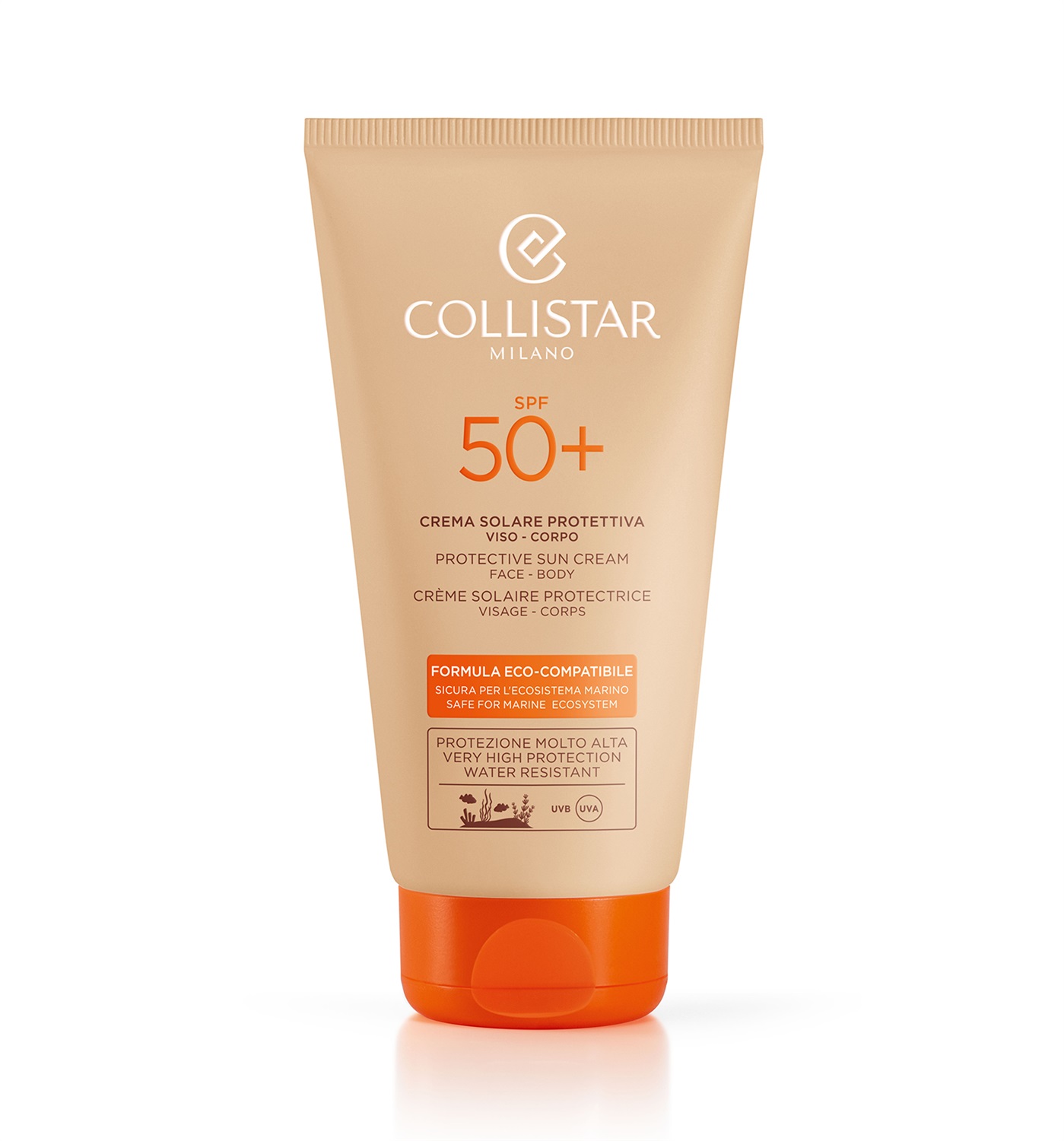 Collistar Crema Solare Eco-Compatibile SPF 50 per Viso e Corpo - 150 ml