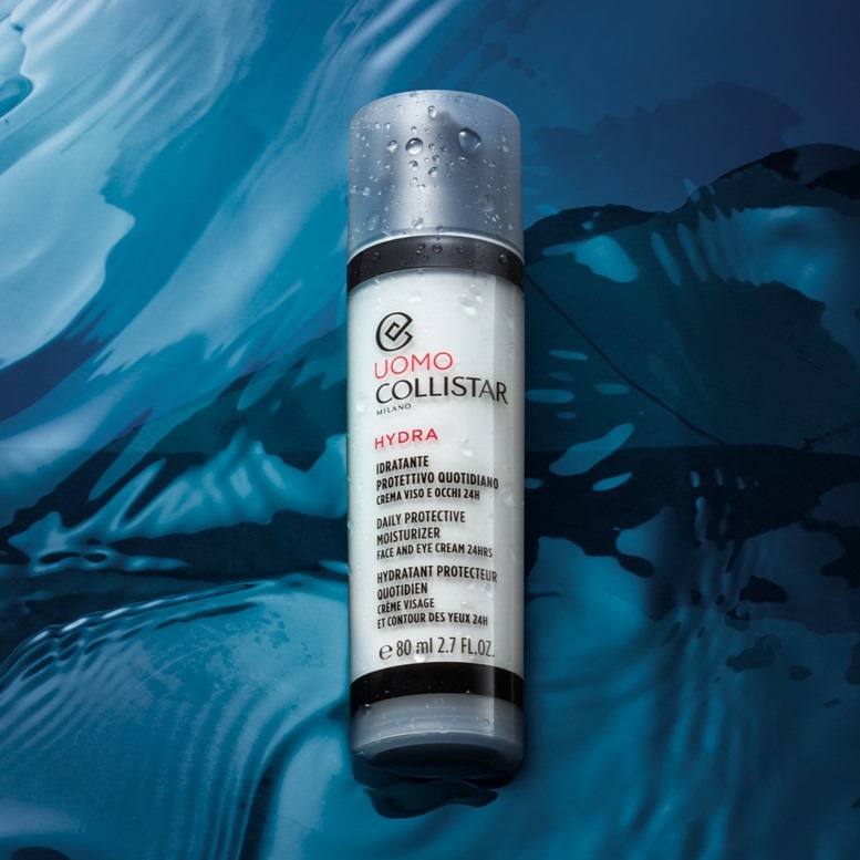 Collistar Crema Idratante Protettiva Quotidiana Uomo 80 ml - Viso e Occhi, Ultra-Comfort per Pelli Secche e Sensibili