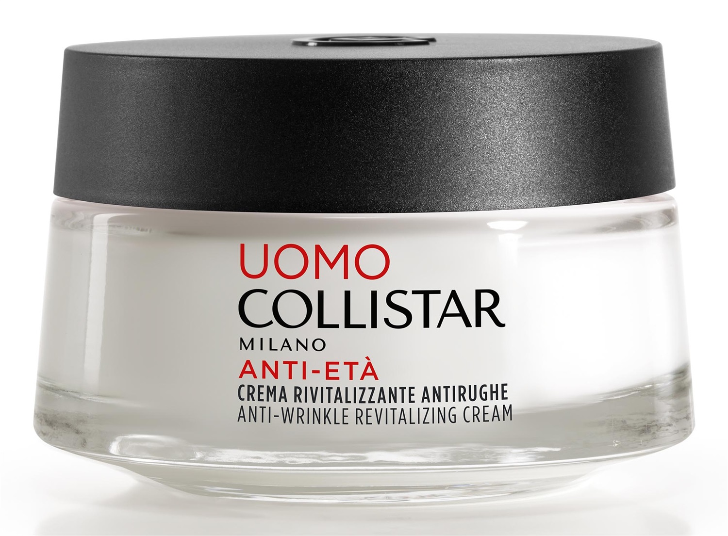 Collistar Crema Antirughe Rivitalizzante Uomo 50 ml - Trattamento Viso Giorno e Notte