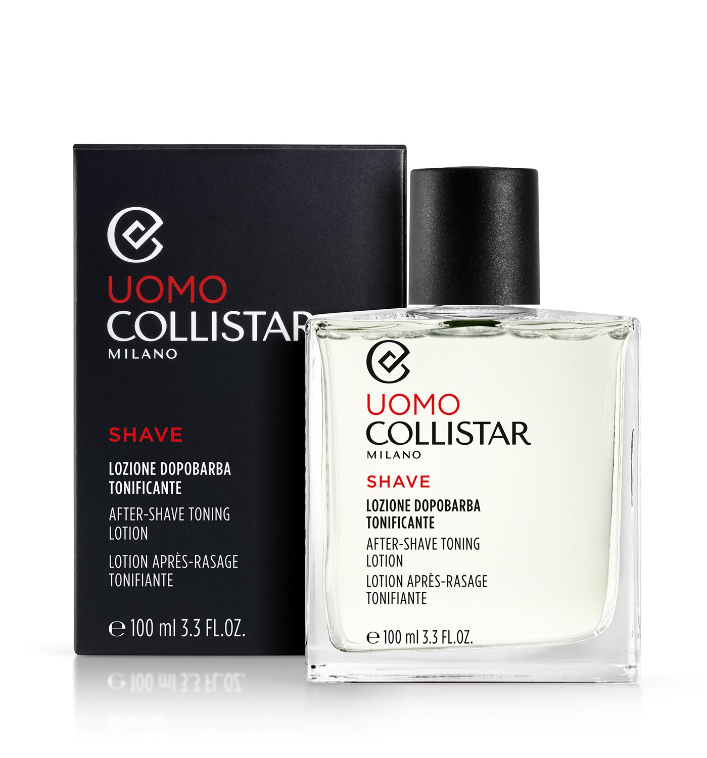 Collistar Lozione Dopobarba Tonificante 100 ml - Idratante, Rinfrescante, Lenitivo, con Estratto di Opuntia e Acqua di Menta