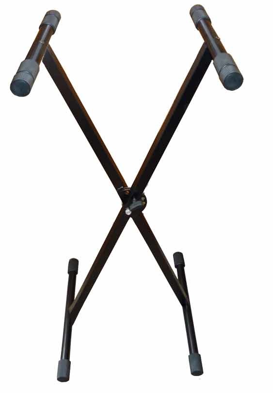 Karma KS 81K - Supporto per Tastiere Leggero e Ripieghevole in Metallo, Fino a 50Kg, 7 Posizioni Regolabili