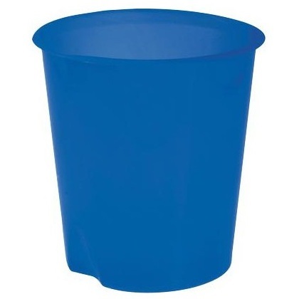 Fellowes Cestino Gettacarte E020 Modula Blu - 32,5 cm di altezza, 31 cm di diametro, 16,5 L, in polipropilene antiurto e lavabile