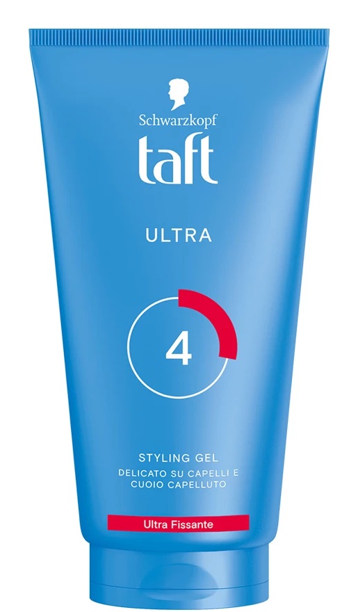 Schwarzkopf Taft Ultra Gel per capelli 150 ml - Ultra fissante, lunga durata, formula vegana, delicato su tutti i tipi di capelli
