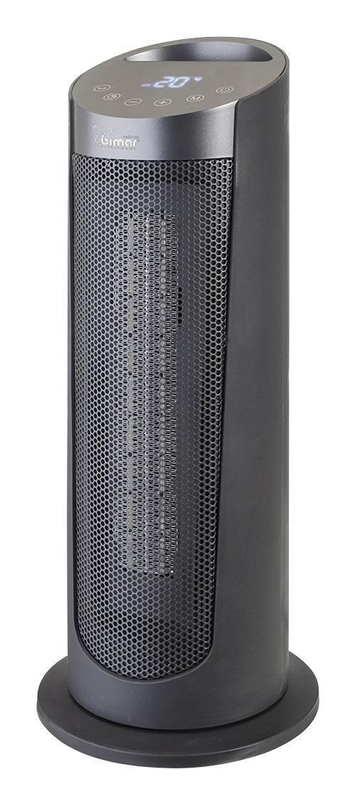 Bimar HP130 Termoventilatore a Colonna Wi-Fi e Bluetooth con Controllo Vocale, 2000 Watt, 2 Potenze di Riscaldamento e Timer