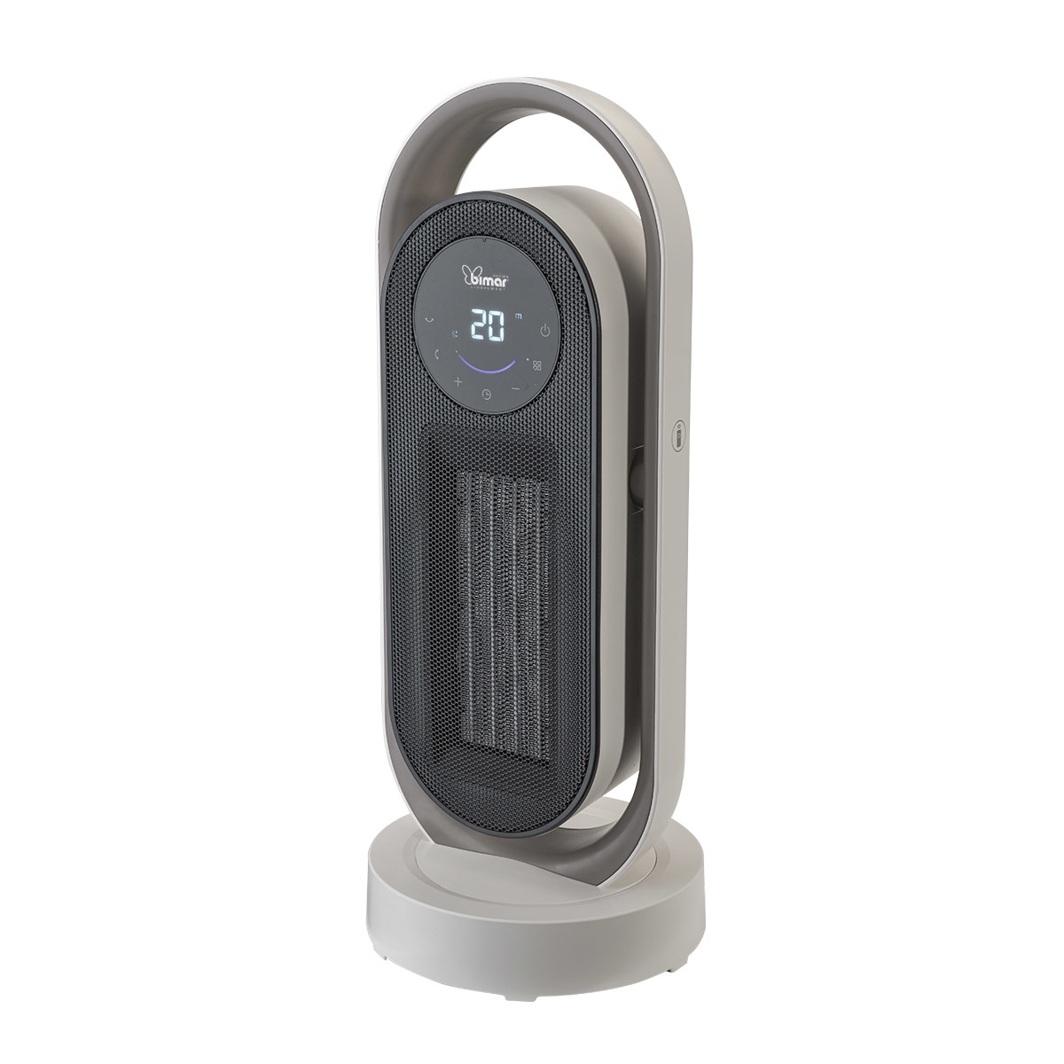 Bimar HP132 Termoventilatore PTC a Colonna 3D Elettronico 2000W con Telecomando, Timer 24h, Termostato Regolabile e Oscillazione Automatica