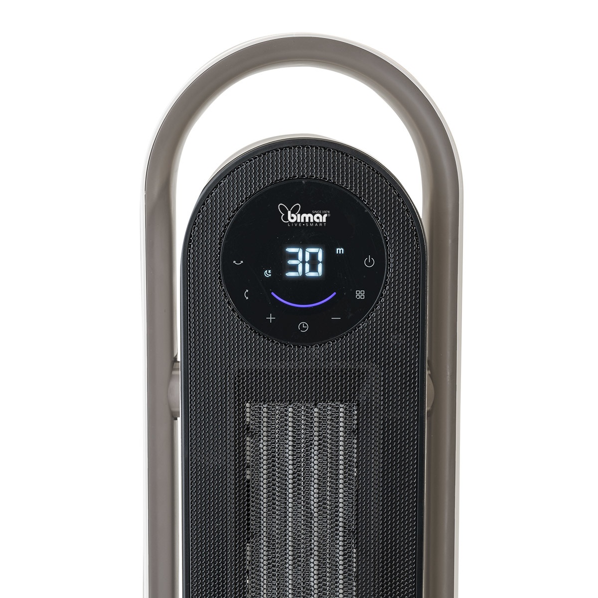 Bimar HP132 Termoventilatore PTC a Colonna 3D Elettronico 2000W con Telecomando, Timer 24h, Termostato Regolabile e Oscillazione Automatica