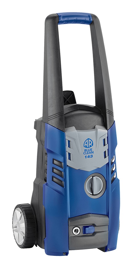 Annovi Reverberi AR 143 - Idropulitrice a freddo 1500W, 120 bar, 390 l/h, con ruote e valvola di sicurezza
