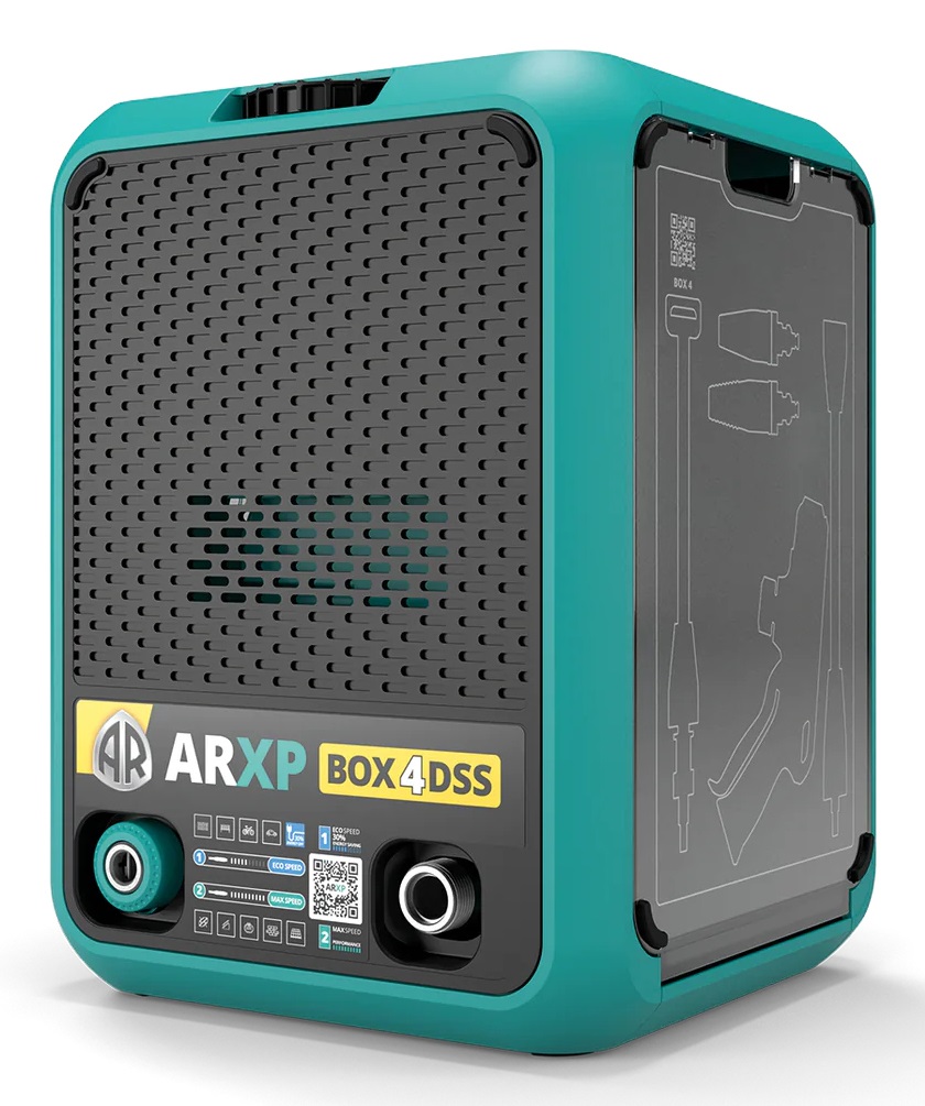 Annovi Reverberi ARXP BOX4 180DSS Idropulitrice Elettrica Compatta 2500W 180 Bar 500 l/h con Dual Speed System