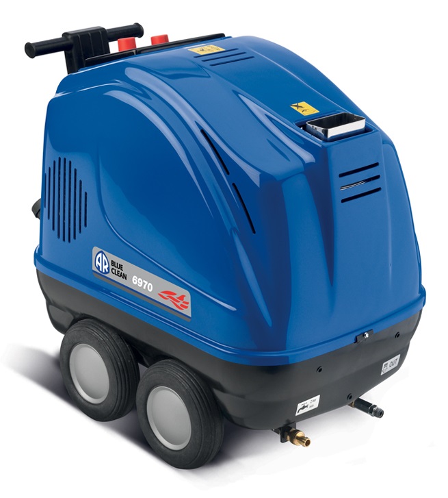 Annovi Reverberi AR 6970 - Idropulitrice Elettrica Trifase ad Acqua Calda 230 bar, 900 l/h, Motore a Induzione, Ottone