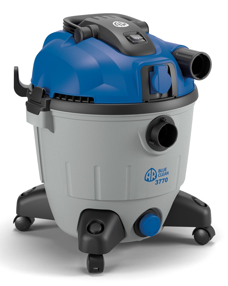 Annovi Reverberi AR3770 - Bidone Aspiratutto Elettrico 1600W, Capacità 35L, Aspirazione 39L/s