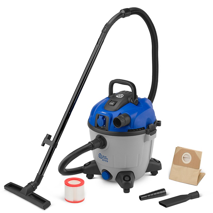 Annovi Reverberi AR3770 - Bidone Aspiratutto Elettrico 1600W, Capacità 35L, Aspirazione 39L/s