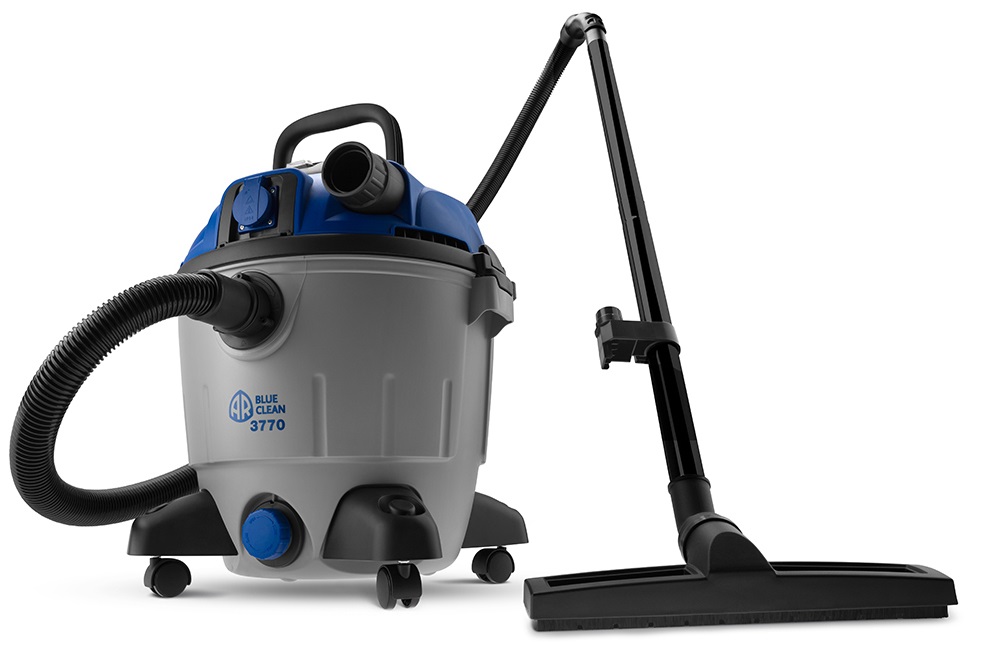 Annovi Reverberi AR3770 - Bidone Aspiratutto Elettrico 1600W, Capacità 35L, Aspirazione 39L/s