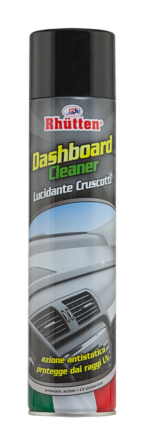 Rhütten Dashboard Cleaner e Lucidante Cruscotti 600ml Spray - Pulisce e Rinnova Plastiche, Gomma e Similpelle