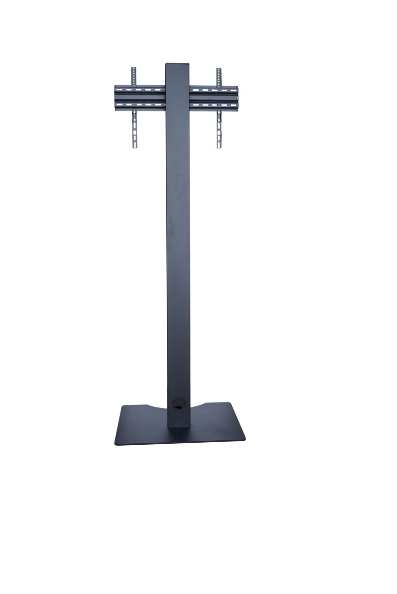 ITB Supporto Monitor Freestanding 400x400 Nero - Altezza Regolabile 150-170 cm