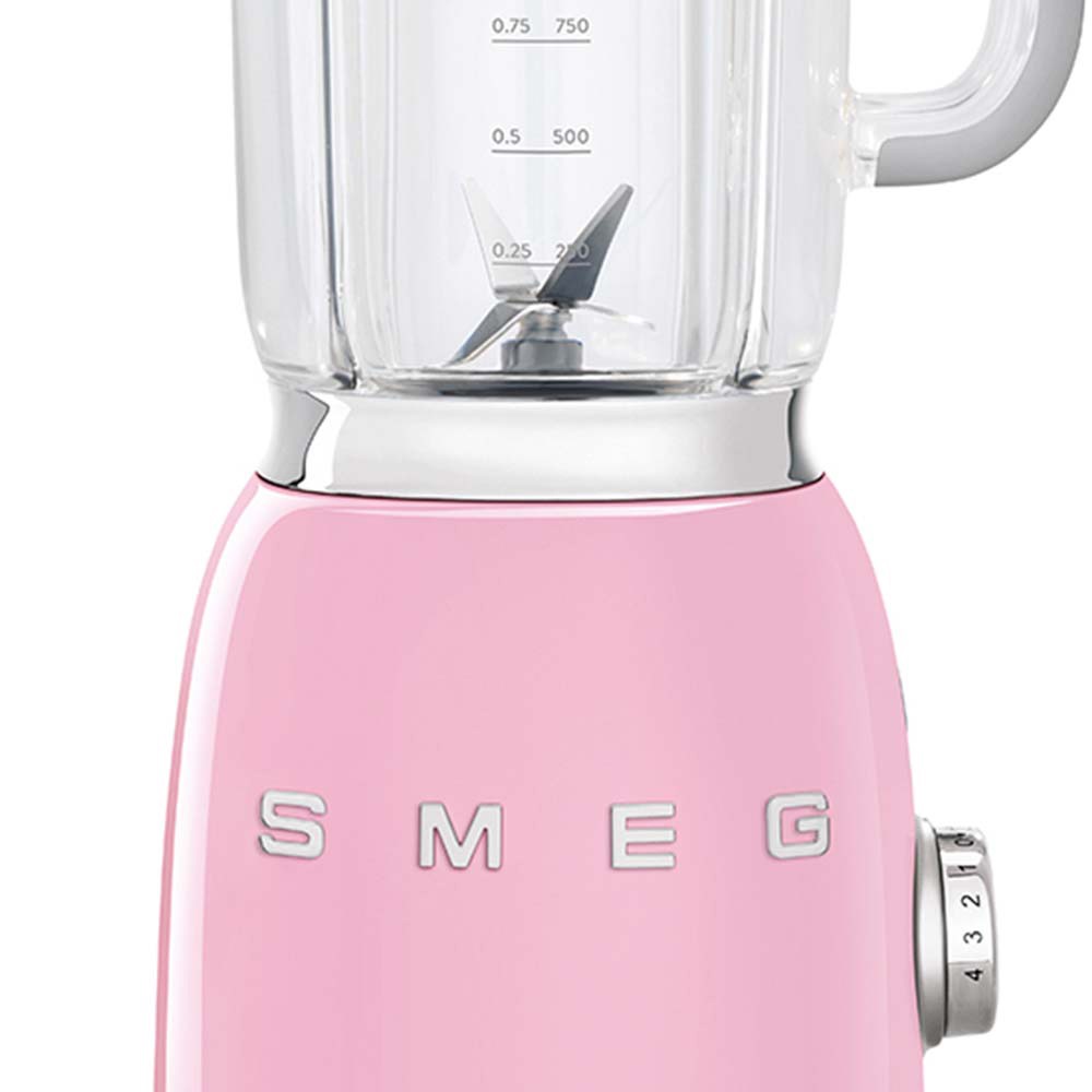 Smeg Frullatore da Tavolo 50's Style – Rosa LUCIDO – BLF01PKEU
