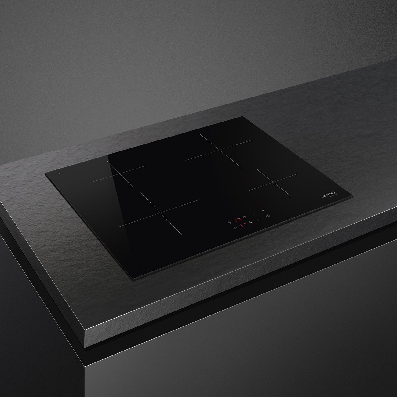 Smeg SI2641D Piano Cottura a Induzione 60 cm Nero Vetroceramica 4 Zone Touch Control