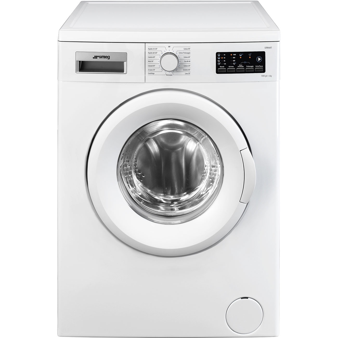 Smeg LBW60IT Lavatrice Caricamento Frontale 6 kg 1000 Giri/min Classe Energetica D Bianco