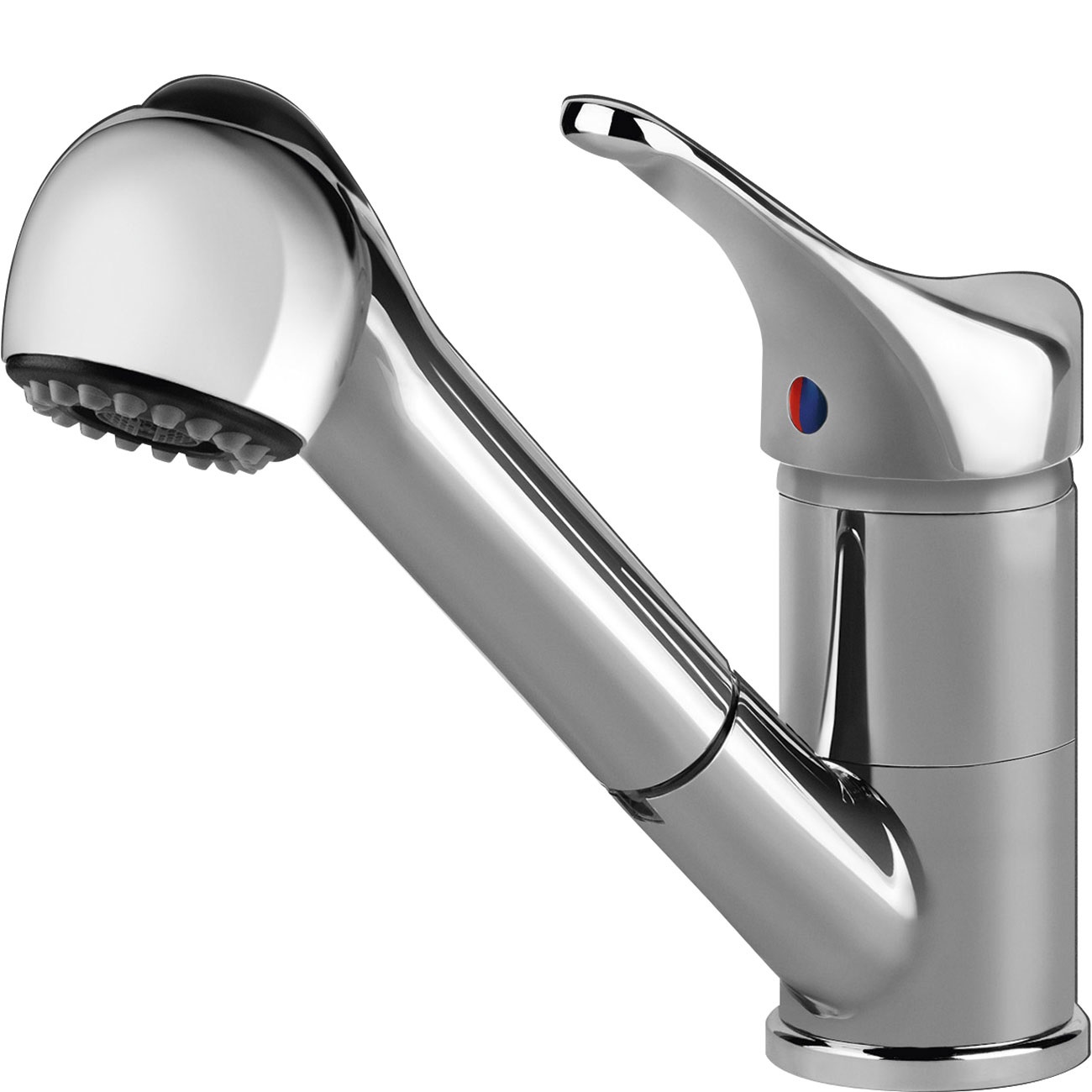 Smeg MD10CR3 Miscelatore Monocomando da Cucina con Doccetta Estraibile - Cromo