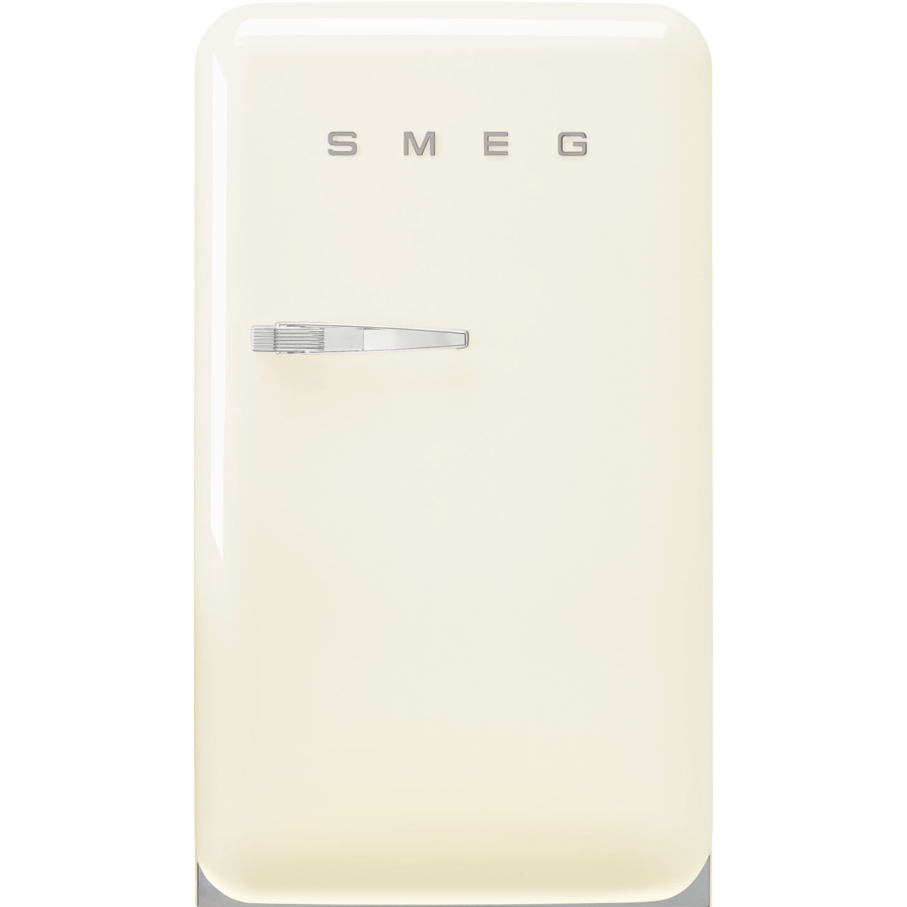 Smeg FAB10RCR6 Frigorifero Libera Installazione 122 L con Congelatore 17 L, Classe D, 35 dB, Design 50's Style Panna Lucido