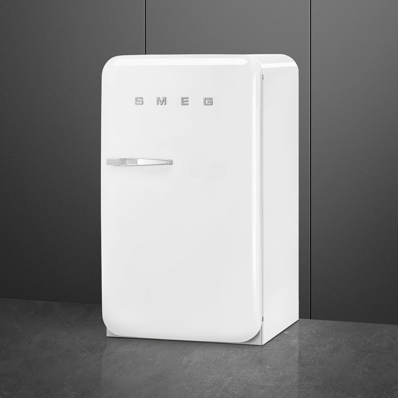 Smeg FAB10RWH6 Frigorifero Libera Installazione 105 L Classe D 35 dB Bianco 50's Style