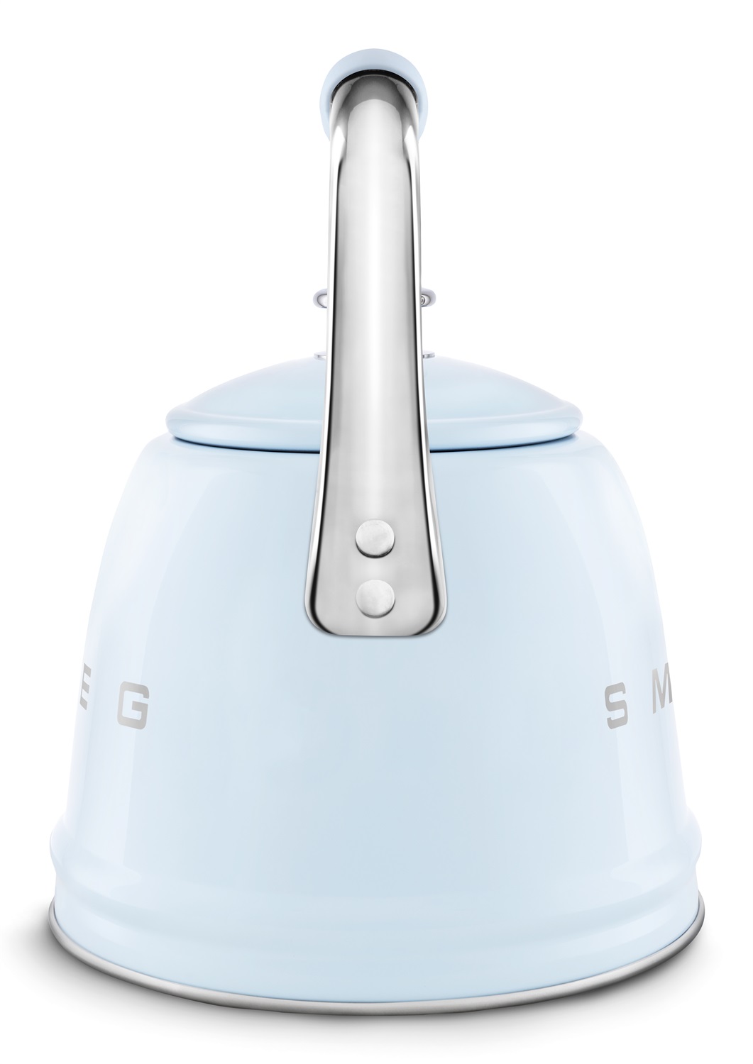 Smeg Bollitore 50's Style Azzurro Lucido WKF01PB - Capacità 2,3L, Acciaio Inox, Compatibile con Induzione