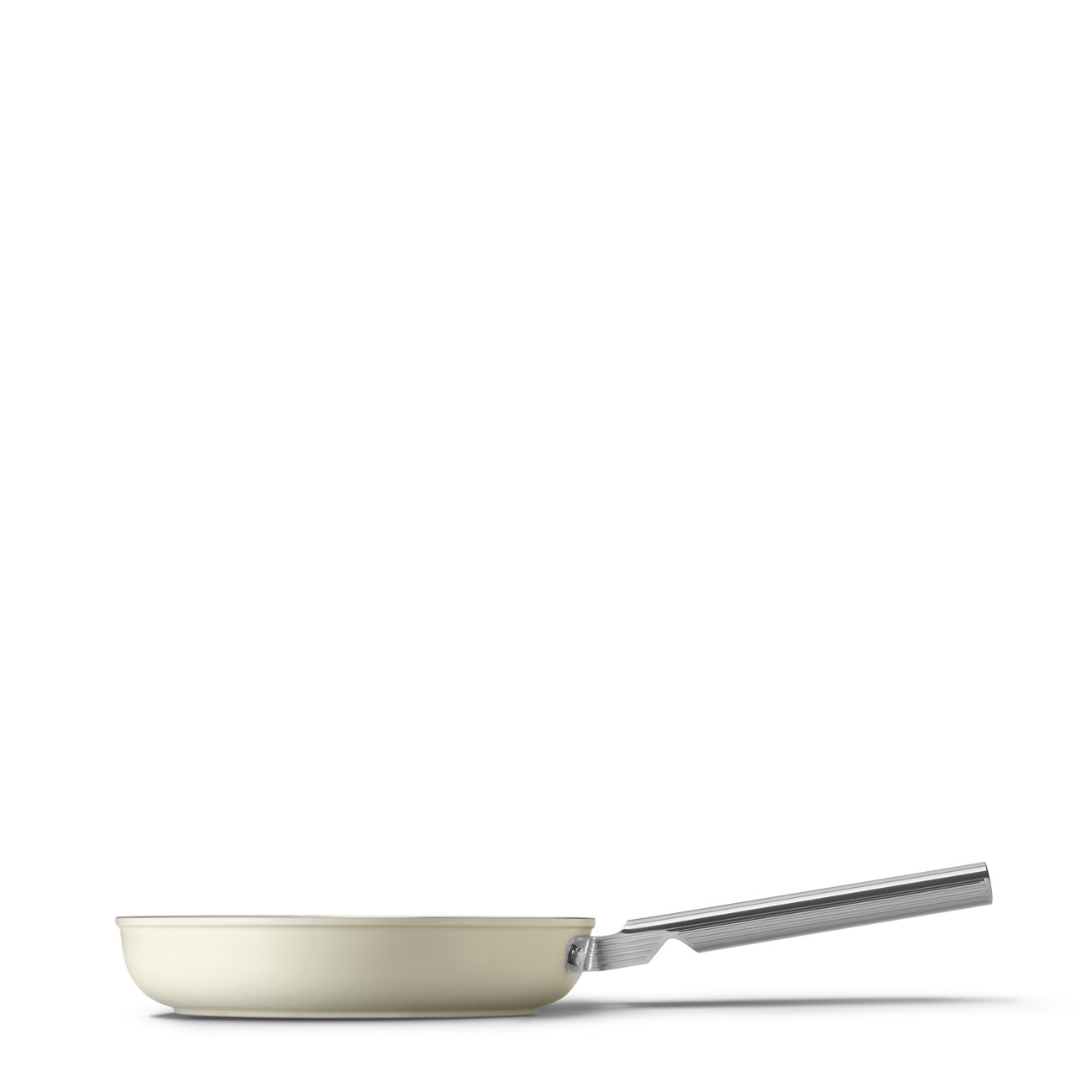 Smeg Padella Antiaderente 50's Style Ø 20 cm, Rivestimento Ceramico Senza PFAS, Manico in Acciaio Inox, Capacità 1,5 L