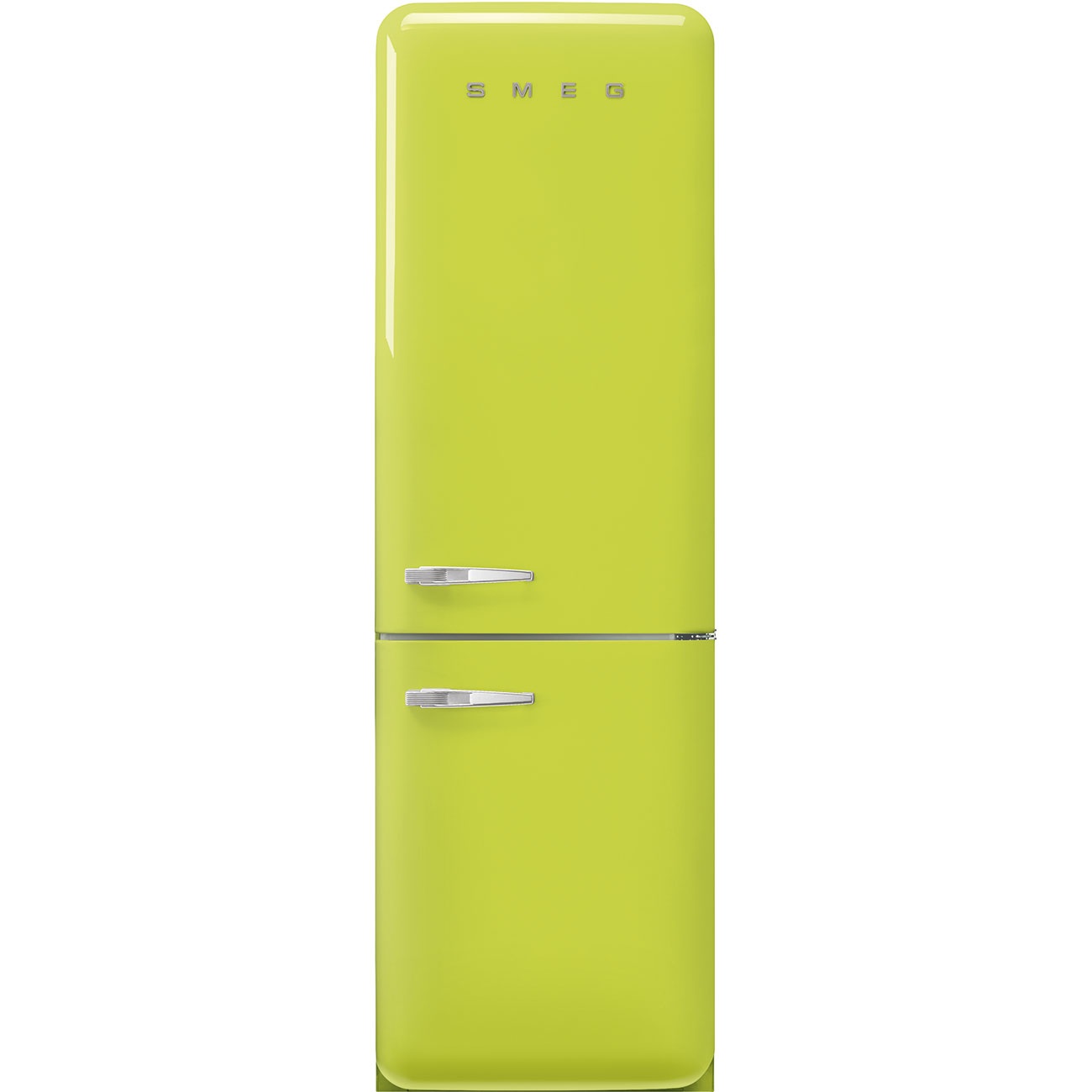 Smeg Frigorifero Combinato 50's Style Verde Lime 60 cm con Cerniere a Destra