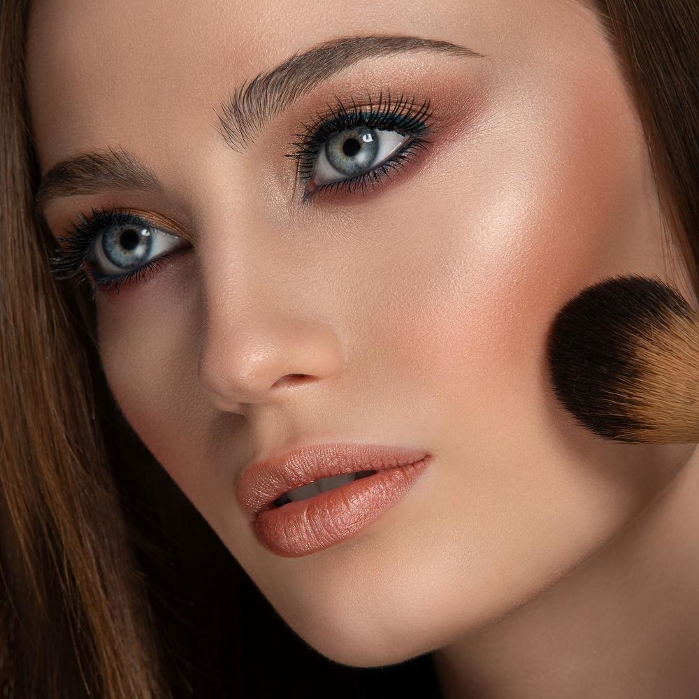 Diego Dalla Palma Pennello Blush Bombato N°28 - Setole Sintetiche Arrotondate per Effetto Bonne Mine