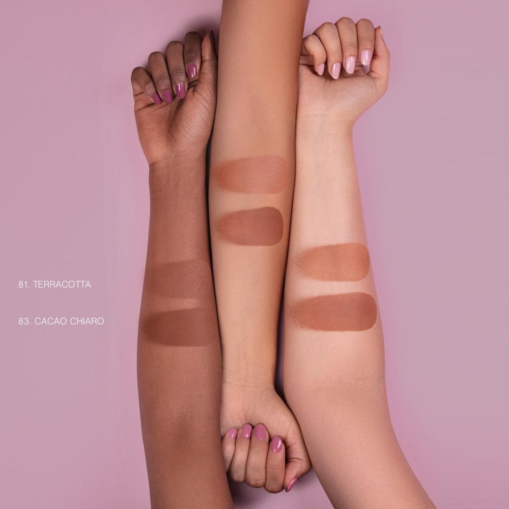 Diego Dalla Palma Makeupstudio - Terra Abbronzante Sublimatore Di Colorito 83 Cacao Chiaro - Formula Innovativa 3D Nude Perfection, Polvere Compatta, Effetto Soft Focus, Universale per Tutte le Tonalità della Pelle