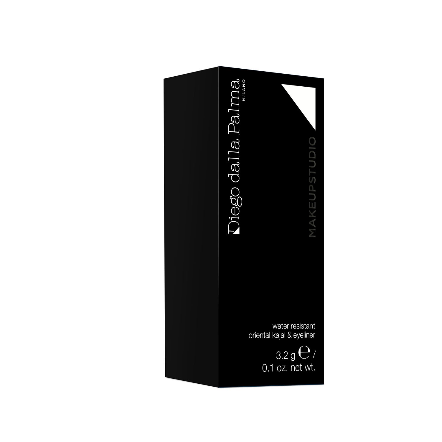 Diego Dalla Palma Kajal ed Eyeliner Water Resistant Nero 3,2 g - Texture Cremosa e Lunga Tenuta