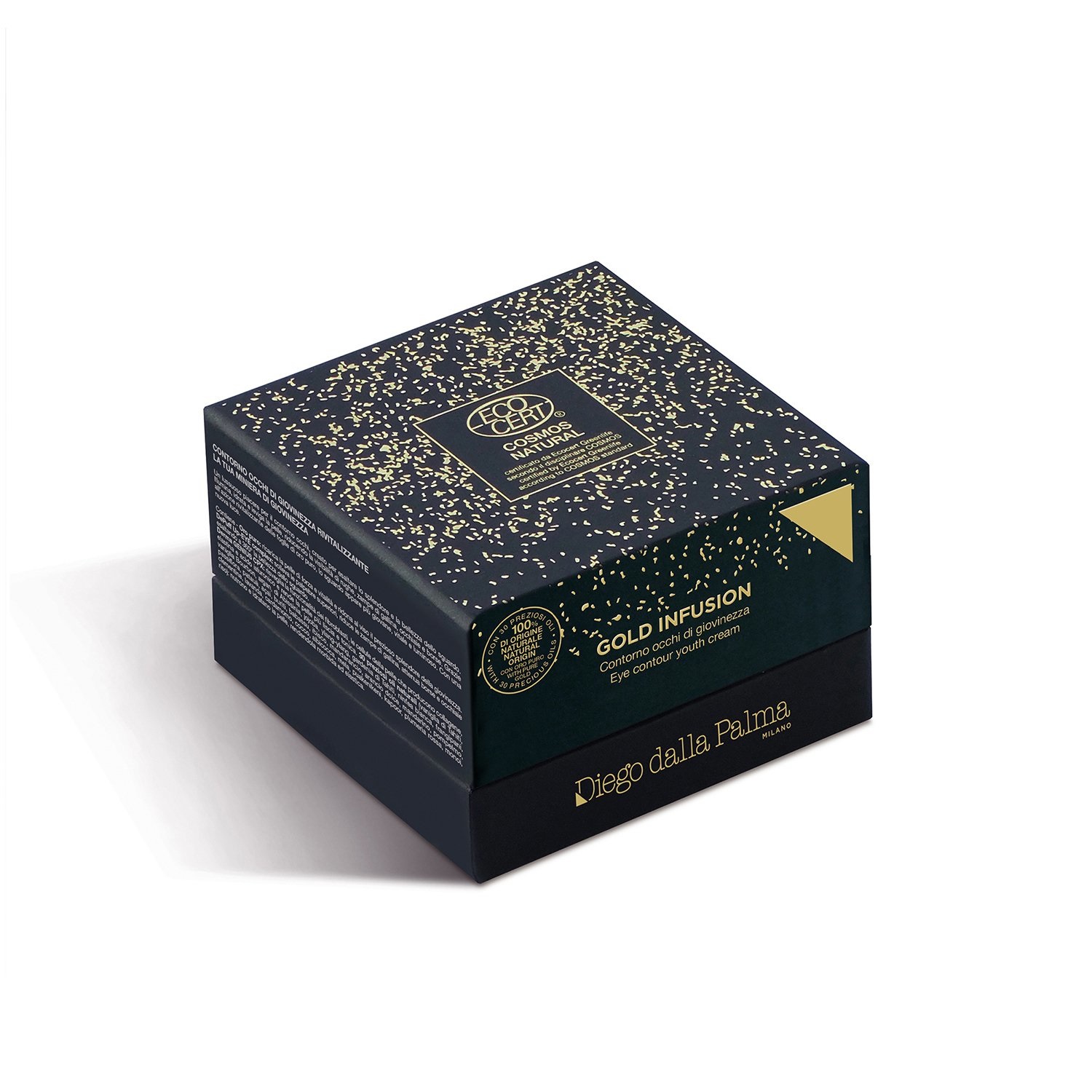 Diego Dalla Palma Gold Infusion Contorno Occhi di Giovinezza 15 ml - Crema Illuminante e Idratante Antiocchiaie