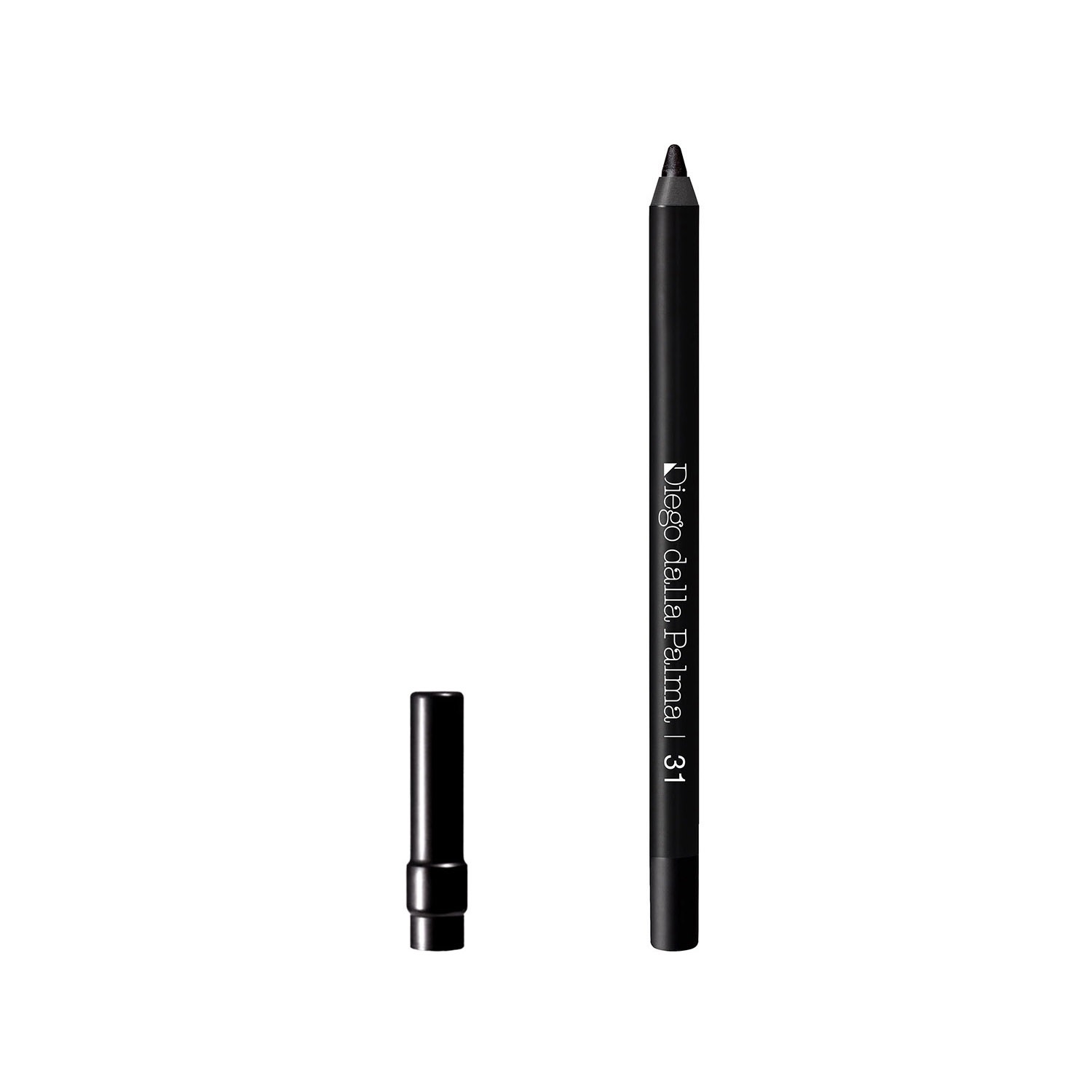 Diego Dalla Palma Stay On Me Eye Liner - Matita Eyeliner Nero 31, 1,2 g, Water Resistant e Lunga Tenuta