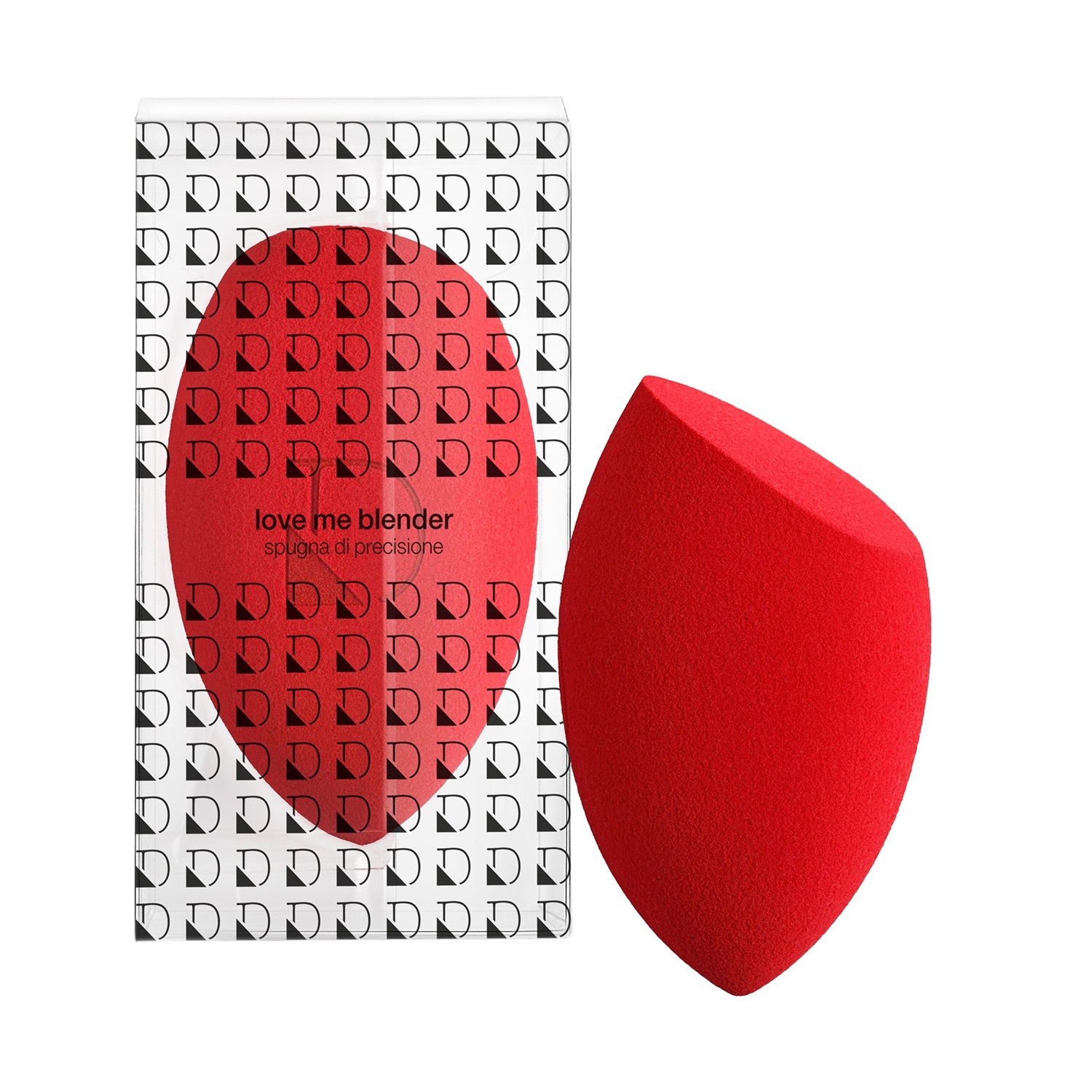 Diego Dalla Palma Love Me Blender - Spugna di Precisione Ovoidale Multiuso per Fondotinta, Correttori, Blush e Illuminanti