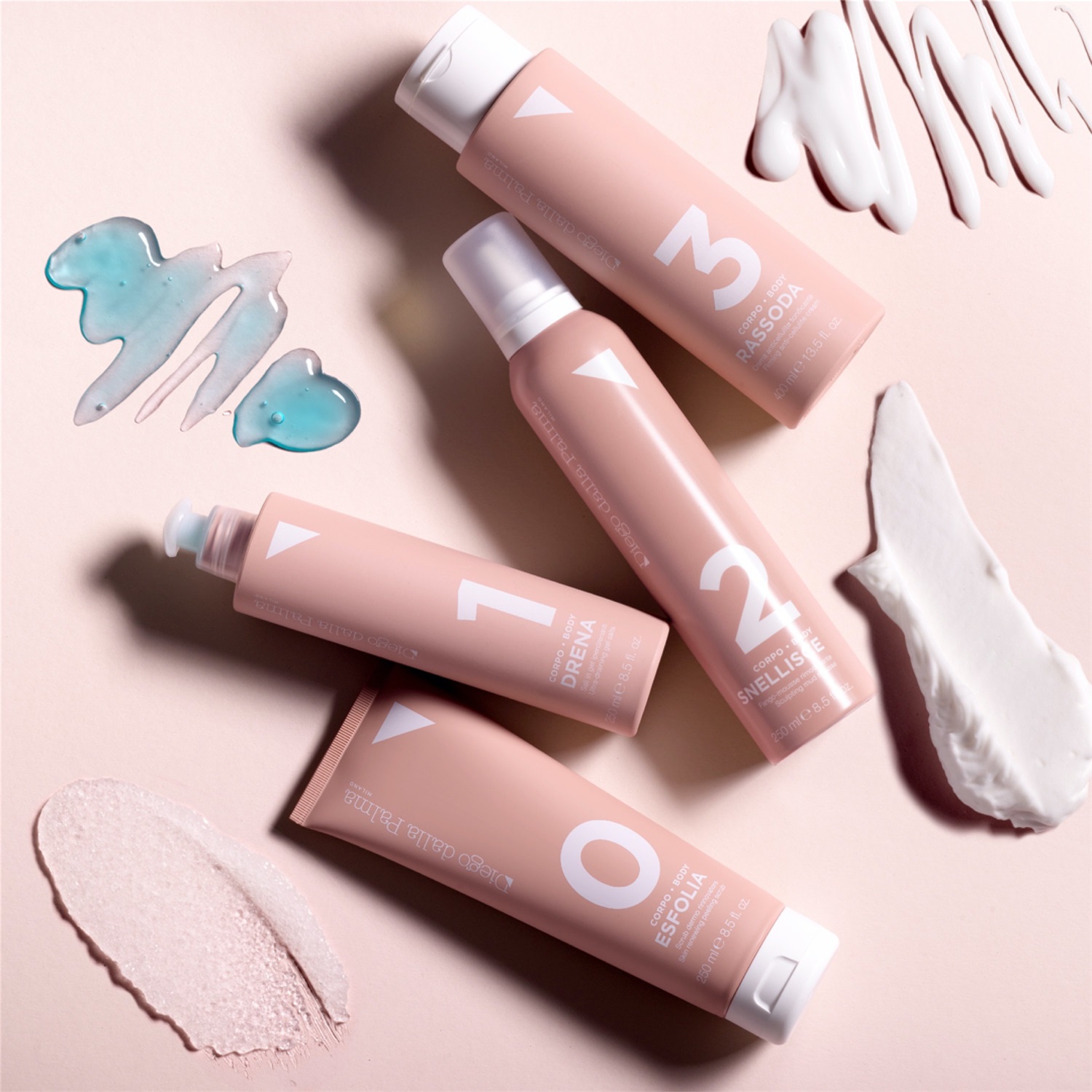 Diego dalla Palma Body Line 0. Esfolia, Scrub Dermo Rinnovatore, 250 ml