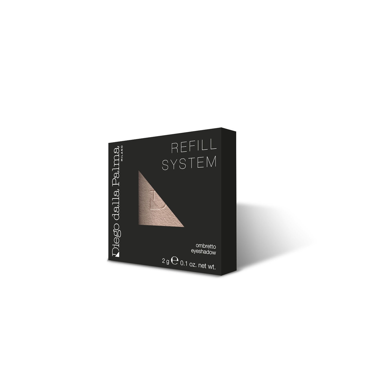 Diego Dalla Palma Ombretto Opaco Refill 171 Raw Ecru - Texture Ultra Opaca, Alta Sfumabilità, 2 g