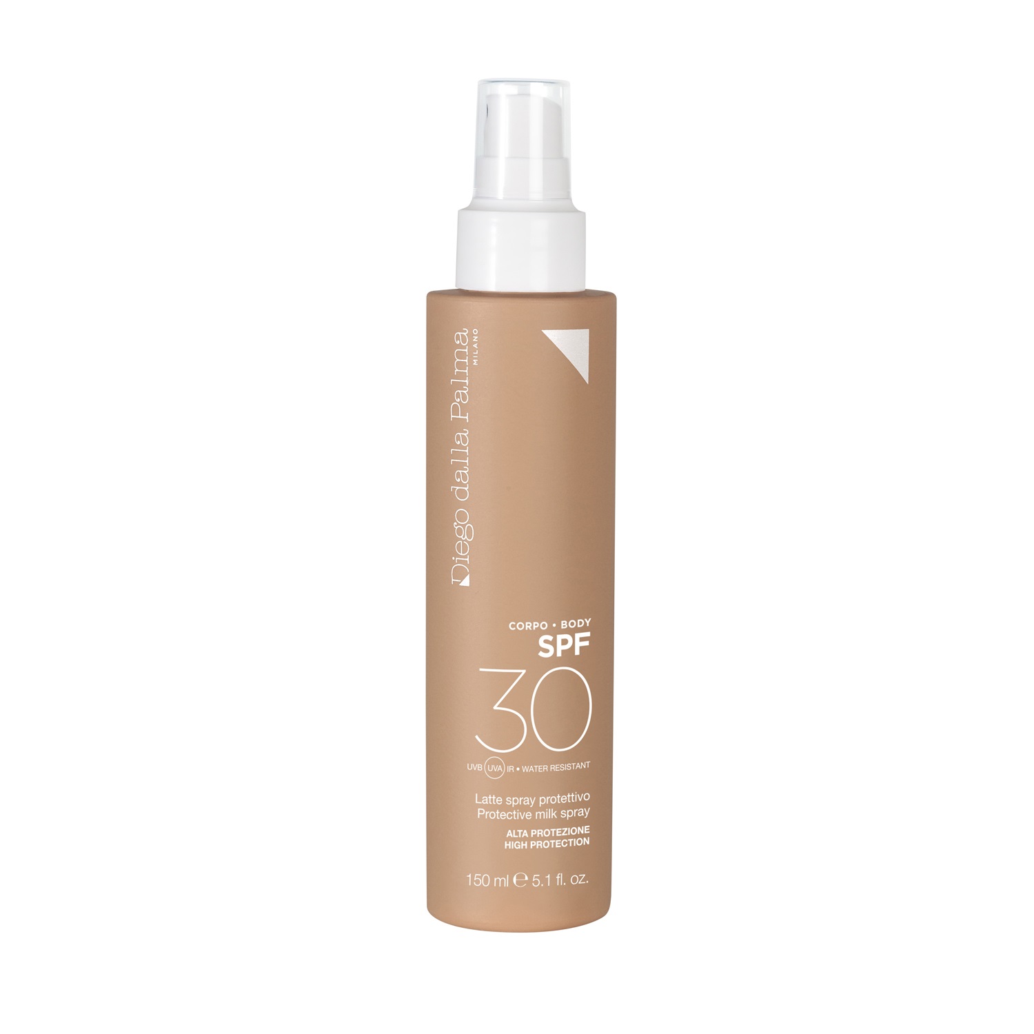 Diego Dalla Palma Latte Spray Protettivo Abbronzante SPF30 150ml - Spray solare lenitivo per pelli delicate