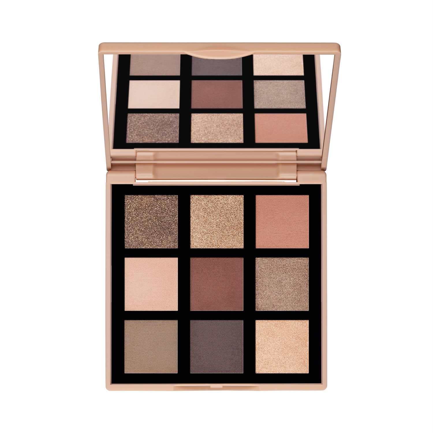 Diego Dalla Palma Nuda Warm Eye Palette 301 - Palette Occhi con 9 Colori Caldi, Formule Matt ed Extra Pearl, 8.5g